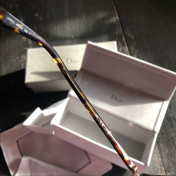 Christian Dior So Real Sunglasses leather